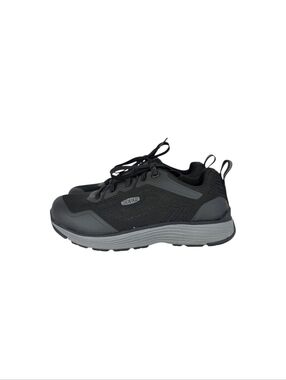 Keen Women's Utility Sparta 2 Black Safety Toe Work Shoes Sneakers Size 7 M GUC